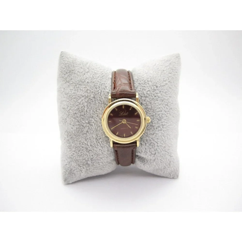 Women's LTD Quartz Analog 24mm Dial Causal Round Watch (E50)